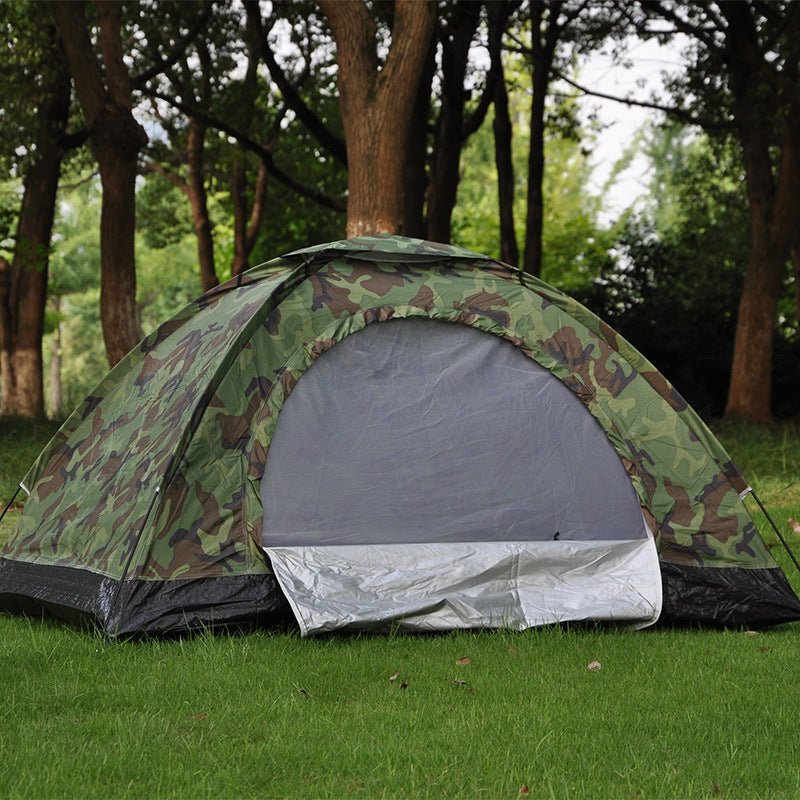 Double Camouflage Leisure Outdoor Camping Tent - Weriion