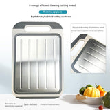 Double Sided 304 Stainless Steel Kitchen Defrosting Cutting Board - Weriion