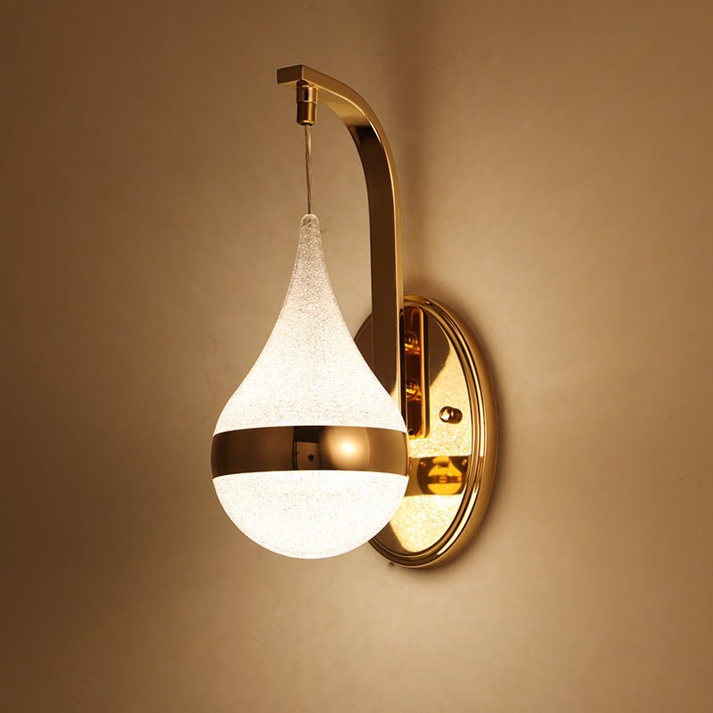 Drop - Shaped LED Wall Bedside Lamp For The Bedroom - Weriion