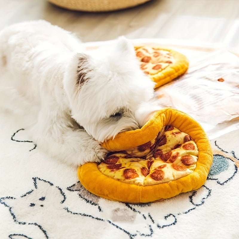 Durable Pizza Dog Chew Toy - Weriion