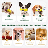 Durable Squeaky Dog Chew Toys For Aggressive Chewers - Weriion