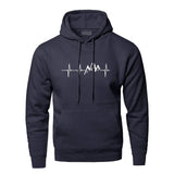 Men's Warm Comfortable Polyester Hoodie