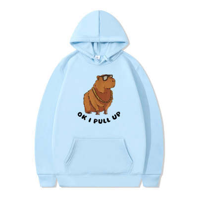 Unisex Printed Capybara Hoodies