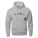Men's Warm Comfortable Polyester Hoodie