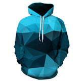 Men's Digital Printing Loose Fit Hoodie