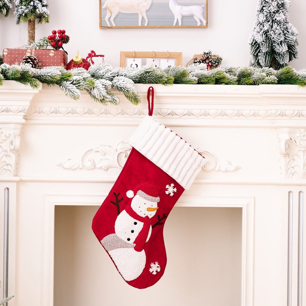 Christmas Decorations Stockings Gift Bags