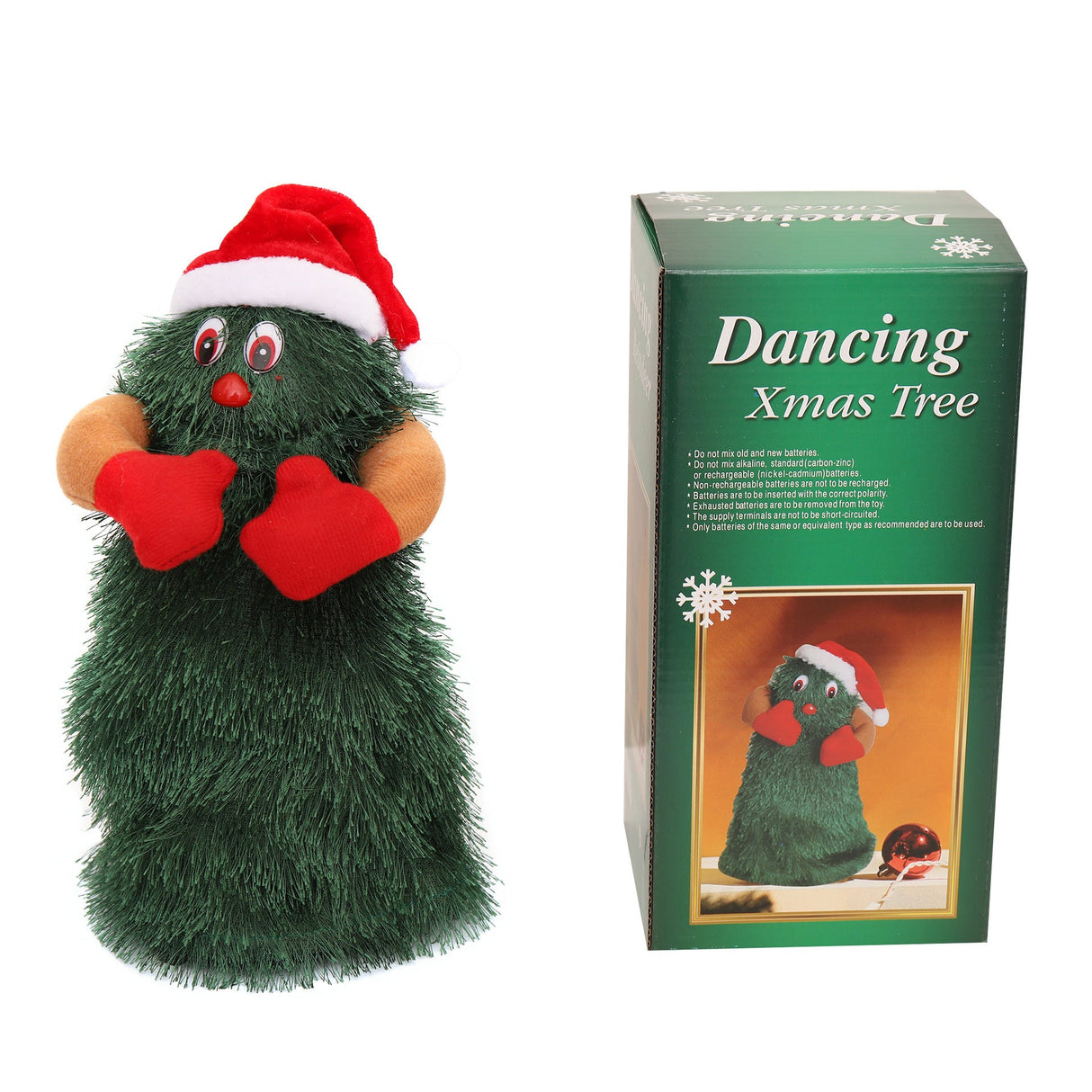 Electric Dancing Christmas Tree Christmas Doll Toy Decoration - Weriion