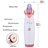 Electric Suction Blackhead Remover Skin Cleaning Device - Weriion