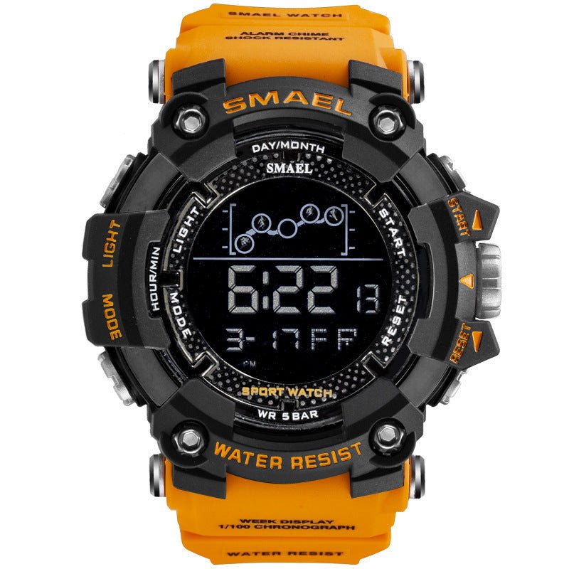 Electronic Digital Waterproof Sports Watch - Weriion