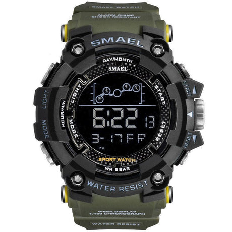 Electronic Digital Waterproof Sports Watch - Weriion