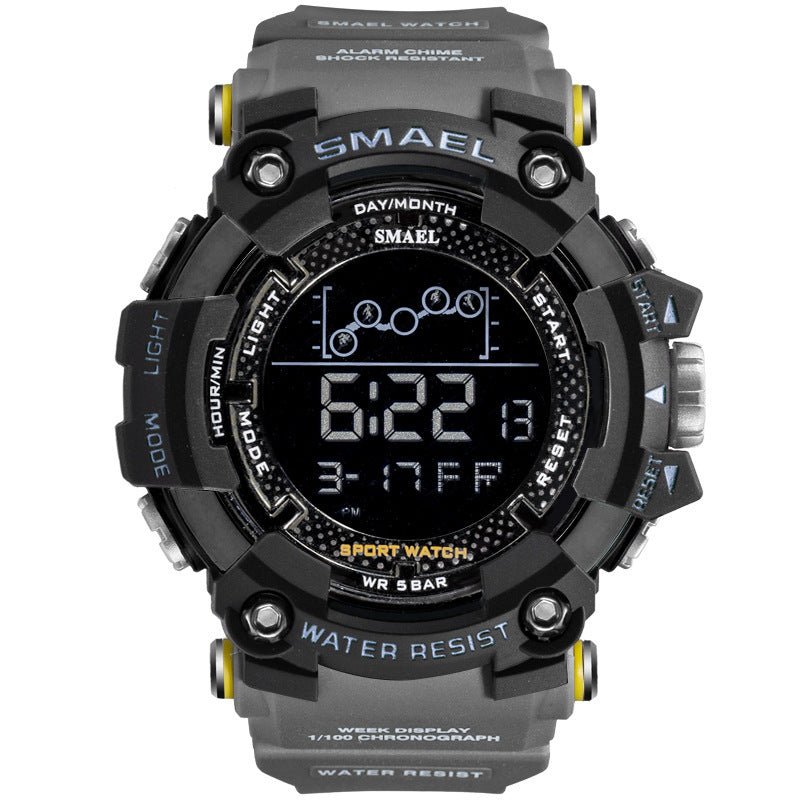 Electronic Digital Waterproof Sports Watch - Weriion