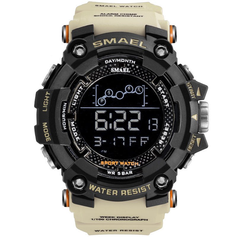 Electronic Digital Waterproof Sports Watch - Weriion