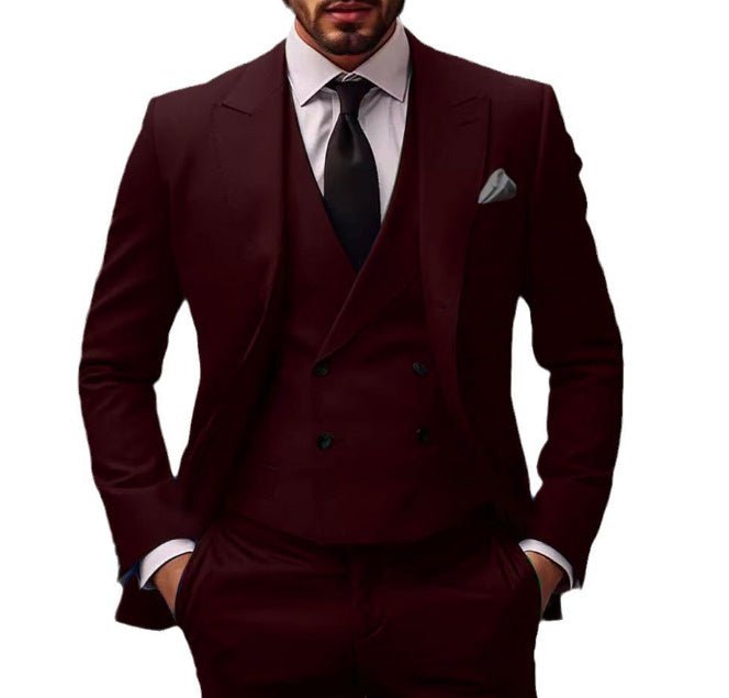 Elegant Slim Fit Three - Piece Suit - Weriion