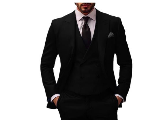 Elegant Slim Fit Three - Piece Suit - Weriion