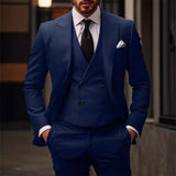 Elegant Slim Fit Three - Piece Suit - Weriion