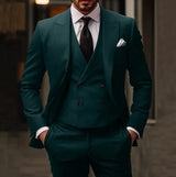 Elegant Slim Fit Three - Piece Suit - Weriion