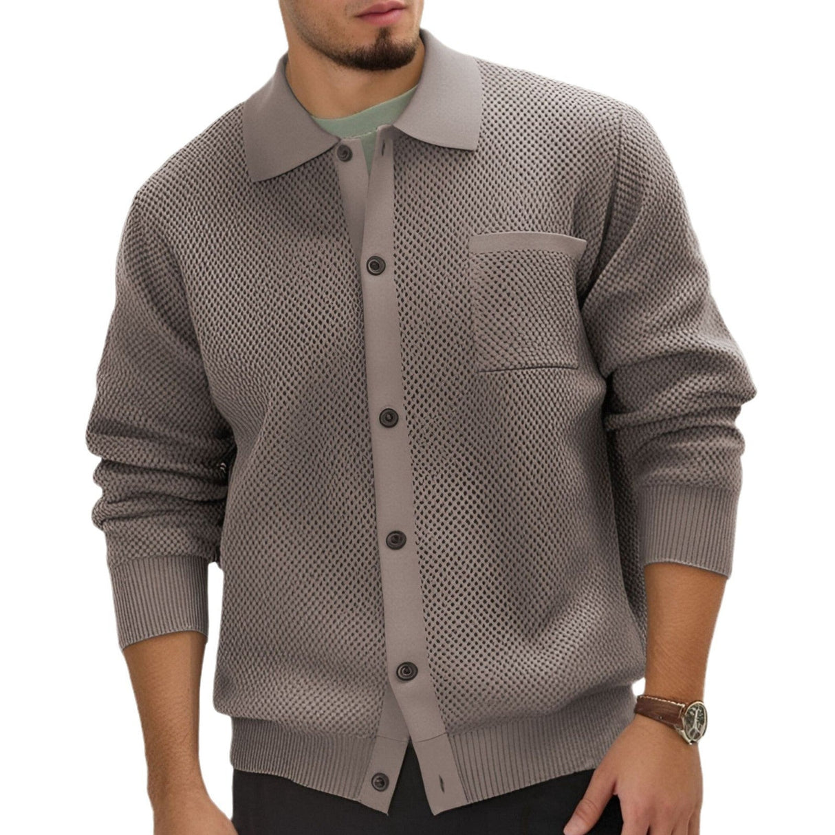 European And American Style High - Density Sweaters With Chest Pocket - Weriion