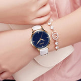 Exquisite Starry Dial Waterproof Watch For Women - Weriion