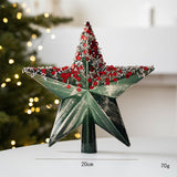 Christmas Tree Decorations Star Creative Retro