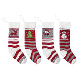 Christmas Decorations Knitted Wool Hanging Ornaments Gift Bags