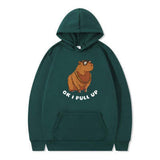 Unisex Printed Capybara Hoodies