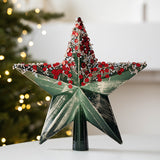 Christmas Tree Decorations Star Creative Retro