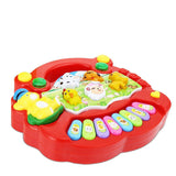 Farm Animal Keyboard Musical Instrument Child Baby Educational Toys - Weriion