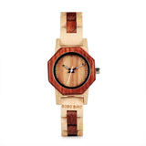 Fashion Retro Simple Ladies Women's Wooden Watch - Weriion