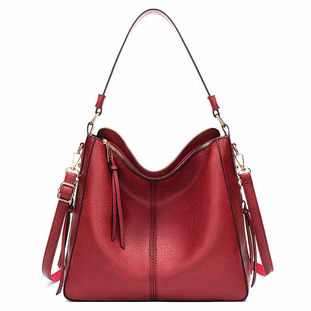 Fashionable PU Leather Crossbody Handbag - Weriion