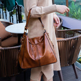 Fashionable PU Leather Crossbody Handbag - Weriion