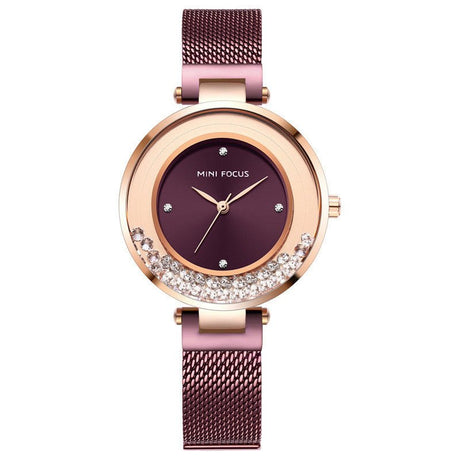 Fashionable Rhinestone Ladies Women's Watch - Weriion