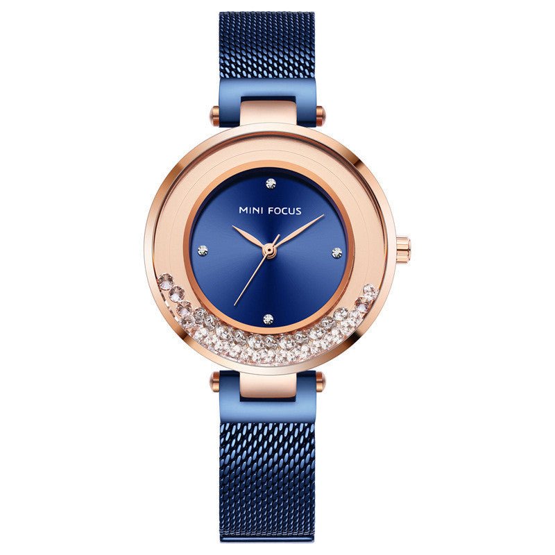 Fashionable Rhinestone Ladies Women's Watch - Weriion