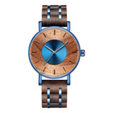 Fashionable Wooden Watch For Men With Stainless Steel Clasp - Weriion