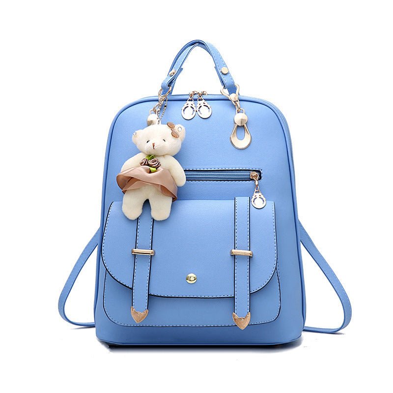 Female Fashion Student Bag Leisure Travel Women's Backpack - Weriion