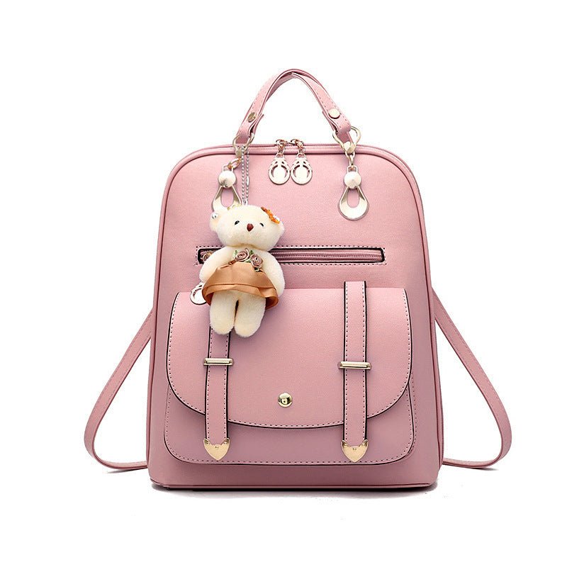 Female Fashion Student Bag Leisure Travel Women's Backpack - Weriion