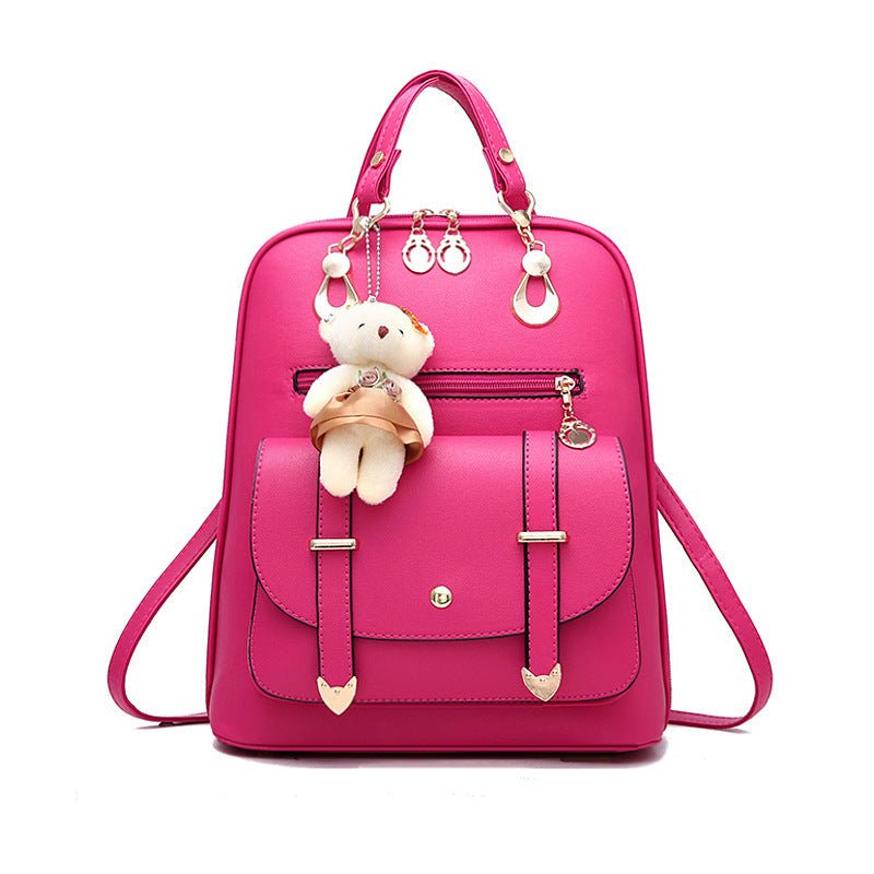 Female Fashion Student Bag Leisure Travel Women's Backpack - Weriion