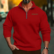 Fleece - Lined Standing Collar Sweater - Weriion