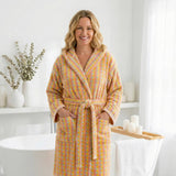 Multicolored Unisex Bathrobe