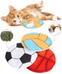 Flying Discs Frisbees Soft Catnip Filled Cat Toys - Weriion