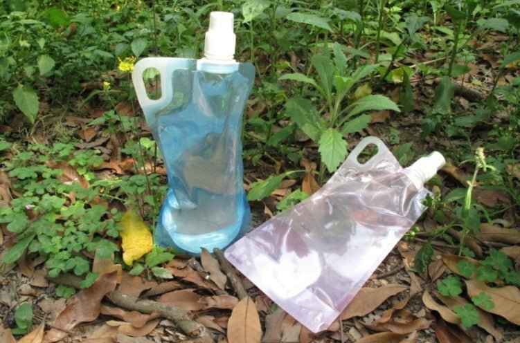 Foldable 1L Drinking Water Bottle Storage Bag - Weriion