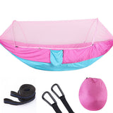 Fully Automatic Quick Opening Hammock With Mosquito Net - Weriion