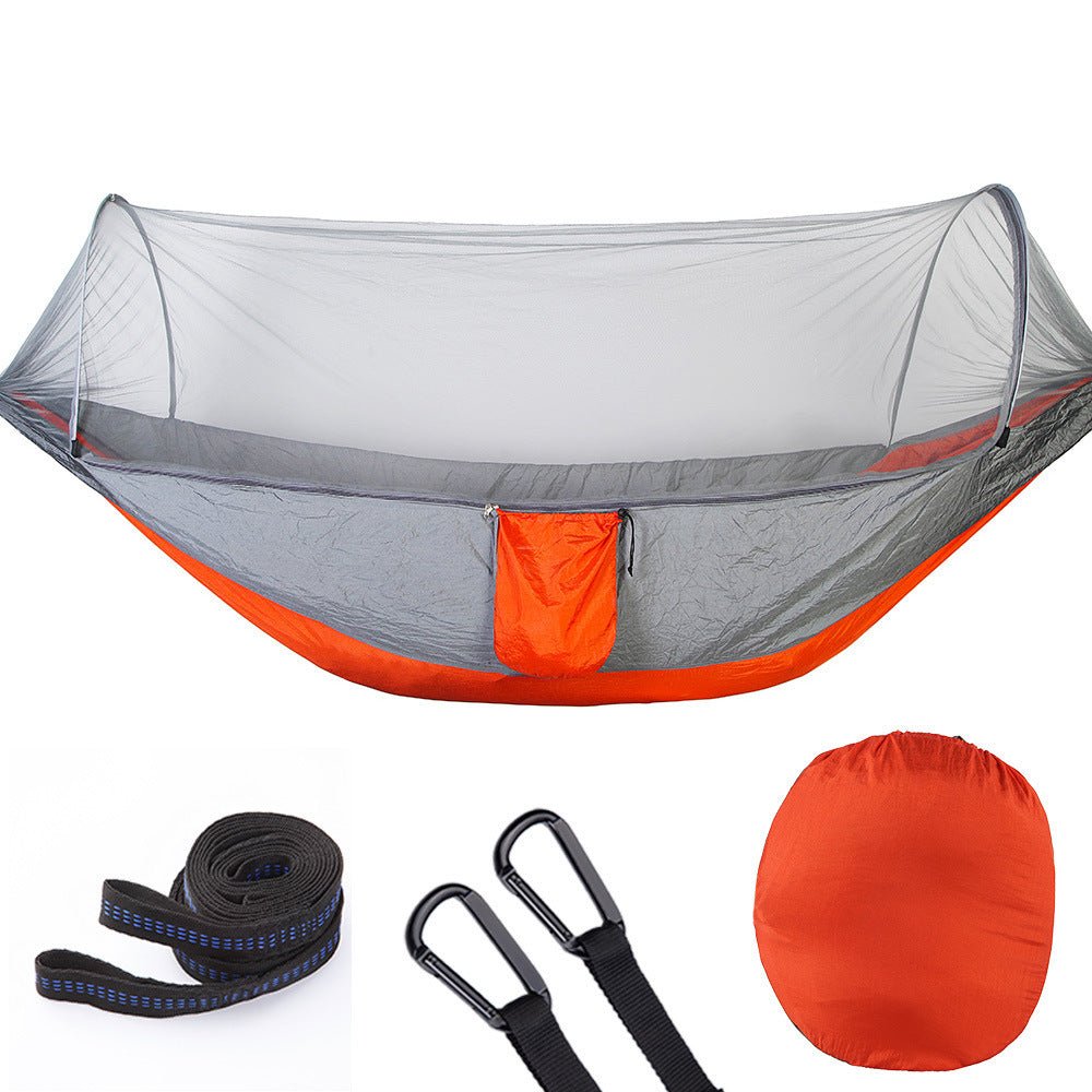 Fully Automatic Quick Opening Hammock With Mosquito Net - Weriion