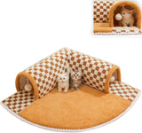 Funny Comfortable Indoor Bed Mat Cat Tunnel With Scratch Ball - Weriion