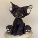 German Curly Cat Stuffed Animal Doll Plush Toy - Weriion