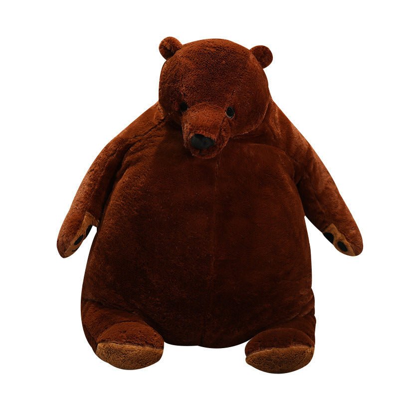 Giant 100cm Brown Bear Stuffed Animal Plush Toy - Weriion