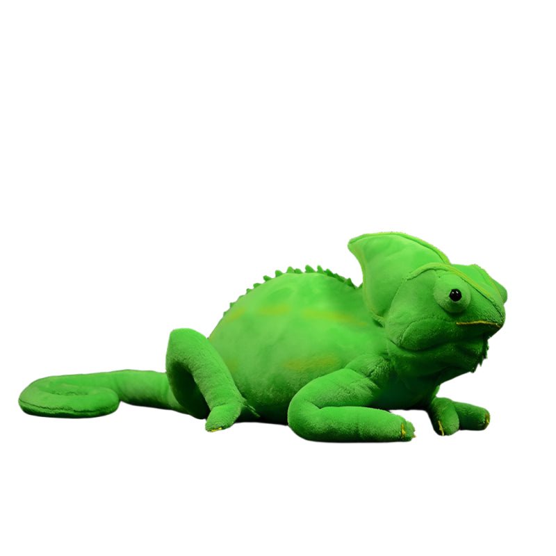 Green Chameleon Soft Stuffed Plush Toy - Weriion