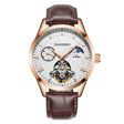 Guanqin Hollow Men's Stainless Steel Watch - Weriion