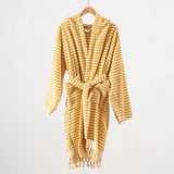 Yellow Unisex Turkish Cotton Housecoat