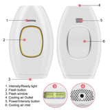 Handheld Versatile IPL Hair Removal Device For Home Use With Infinite Flashes - Weriion