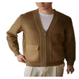 High - Grade V - Neck Knitted Sweater Cardigan Coat For Men - Weriion